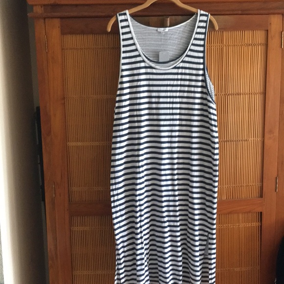 Splendid | Dresses | Splendid Striped Tank Dress Nwt Xl | Poshmark